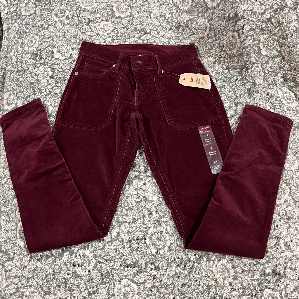Levis Surplus Skinny Cords